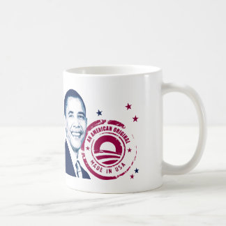 Obama - hergestellt in USA Kaffeetasse
