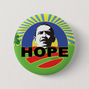 OBAMA HOPE BUTTON