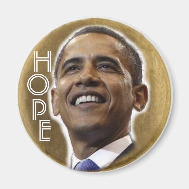Obama HOPE Magnet (Vorne)