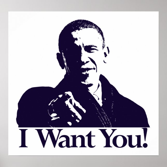 Obama, ich Woll dir! Poster (Vorne)