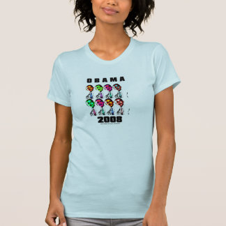 Obama in der Pop-Kunst T-Shirt