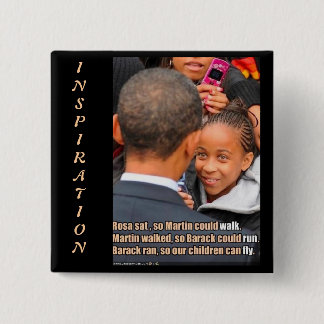 OBAMA inspirierend Button