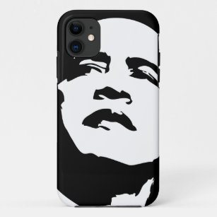 Obama iPhone 5 Fall 2012 Schwarzweiss iPhone 11 Hülle