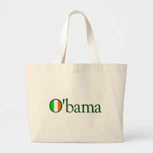 Obama-Iren Jumbo Stoffbeutel