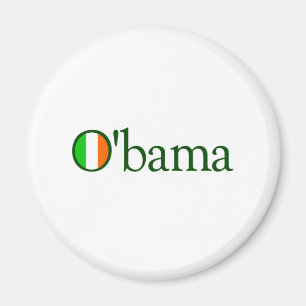 Obama Irish Magnet
