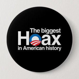 OBAMA IST DAS GRÖSSTE HOAX DER GESCHICHTE BUTTON