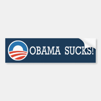 OBAMA IST ZUM KOTZEN! AUTOAUFKLEBER
