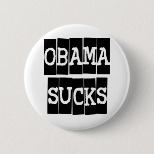 Obama ist zum Kotzen Button