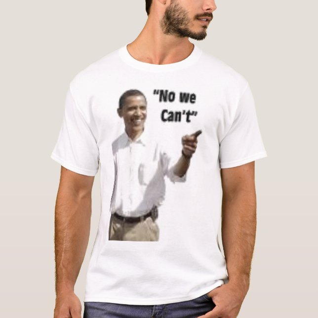 Obama ist zum Kotzen T-Shirt (Vorderseite)