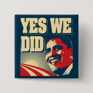 Obama, ja, das wir knöpften button
