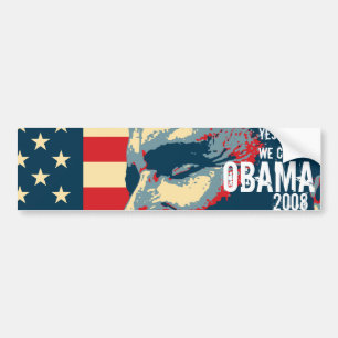 Obama "ja können wir" Autoaufkleber