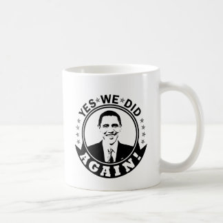 Obama Ja Wir haben wieder V1 BW Tasse