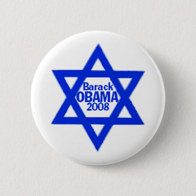 Obama JEWISH Button (Vorderseite)