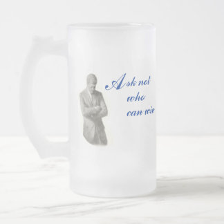 Obama/JFK mattierte Tasse