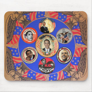 Obama-Kaleidoskop Mousepad