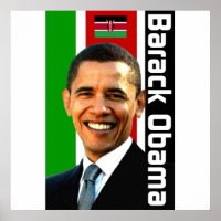 Obama Kenyan Heritage Poster
