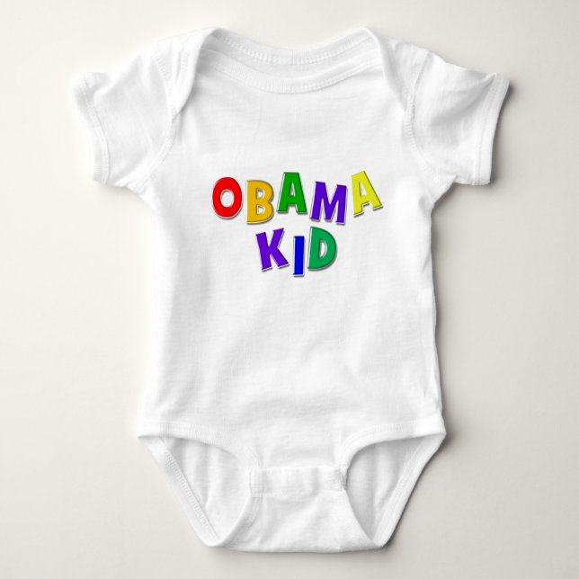 Obama-Kind Baby Strampler (Vorderseite)