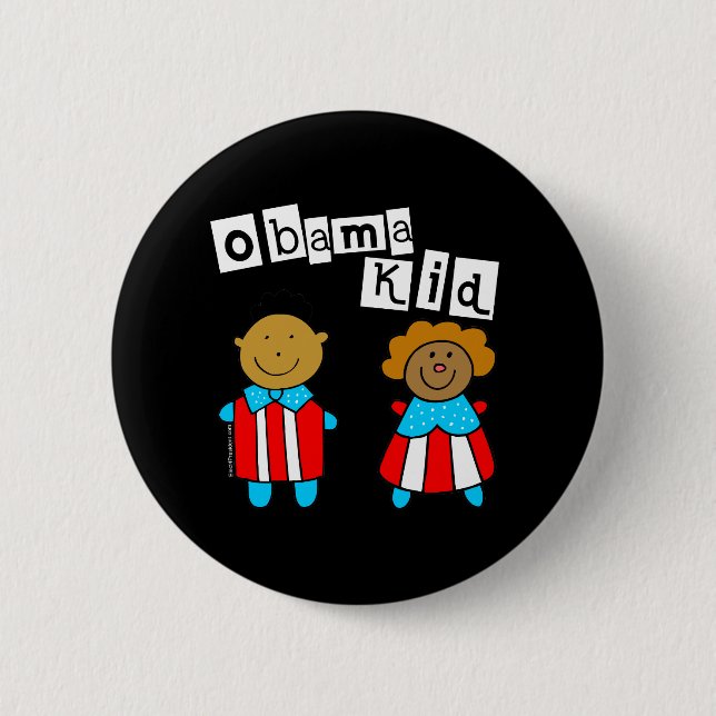 Obama-Kind Button (Vorderseite)