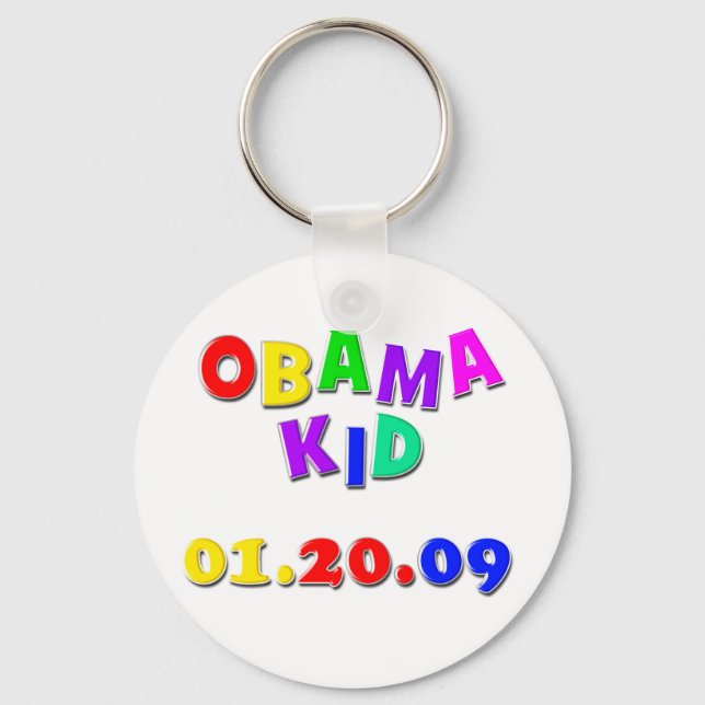 Obama-Kind Schlüsselanhänger (Vorderseite)