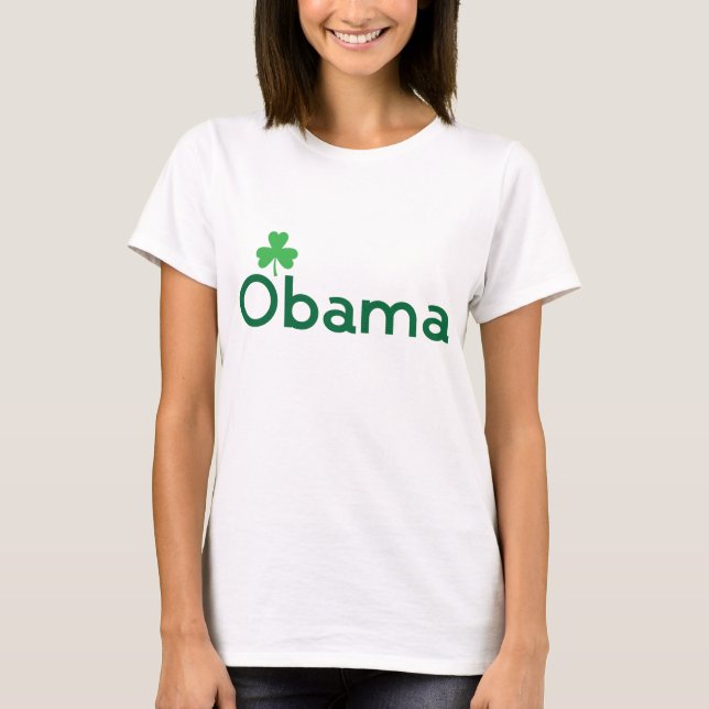 Obama Kleeblatt T-Shirt (Vorderseite)