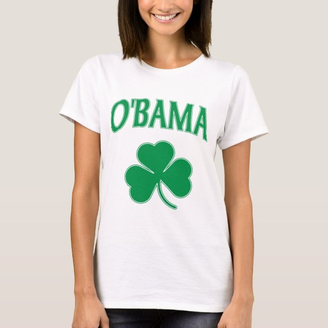 Obama-Kleeblatt T-Shirt (Vorderseite)