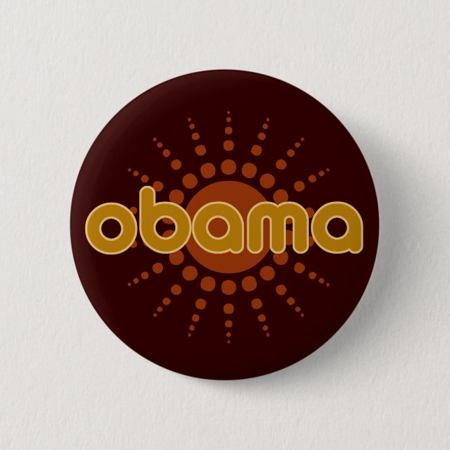OBAMA - Knopf Button (Vorderseite)