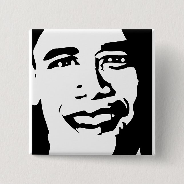 OBAMA-KNOPF BUTTON (Vorderseite)