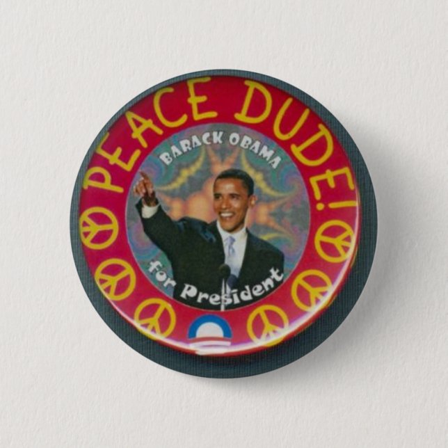 OBAMA-KNOPF BUTTON (Vorderseite)