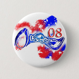 Obama-Knöpfe Button