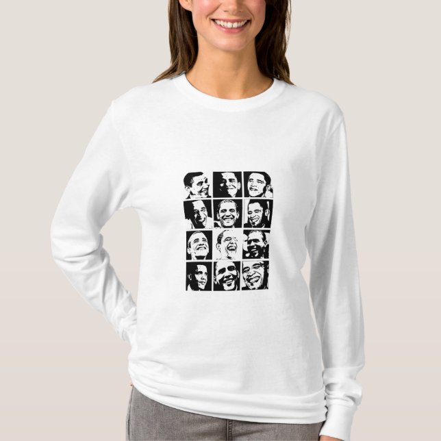 Obama-Lächeln T-Shirt (Vorderseite)
