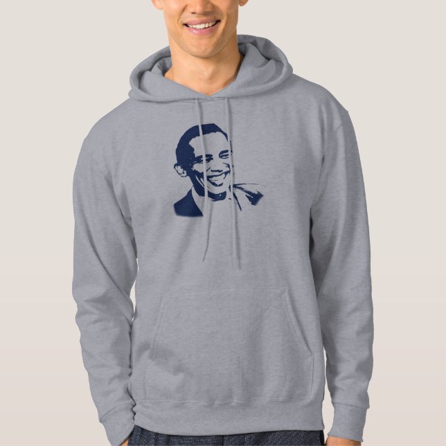 Obama-LächelnHoodie Hoodie (Vorderseite)