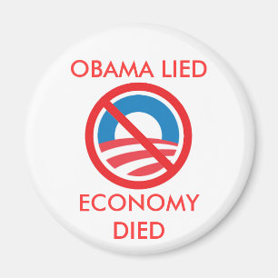 OBAMA LAG, WIRTSCHAFT STARB MAGNET