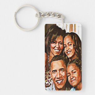 Obama Liebe_ Schlüsselanhänger