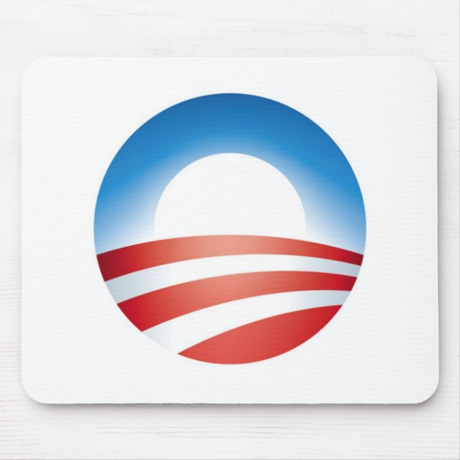 Obama-Logo Mousepad (Vorne)