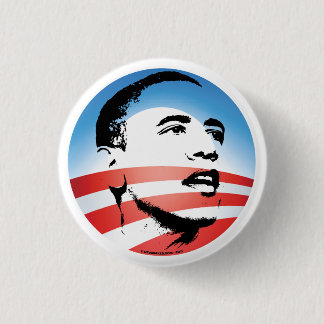 Obama-Logo - schlicht Button
