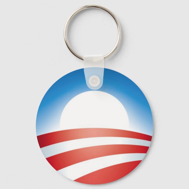 Obama-Logo Schlüsselanhänger (Vorderseite)