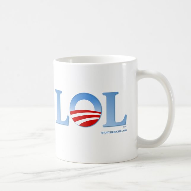 Obama LOL Tasse (Rechts)
