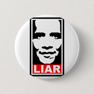 Obama: Lügner Button