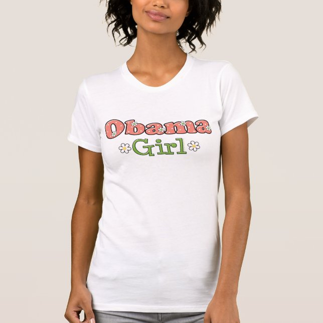 Obama-Mädchen-Trägershirt T-Shirt (Vorderseite)