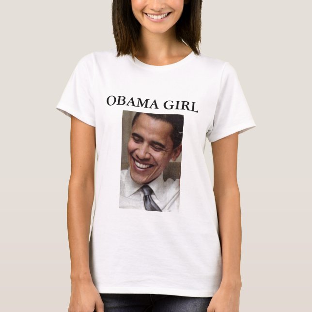 OBAMA-MÄDCHENt-stück T-Shirt (Vorderseite)