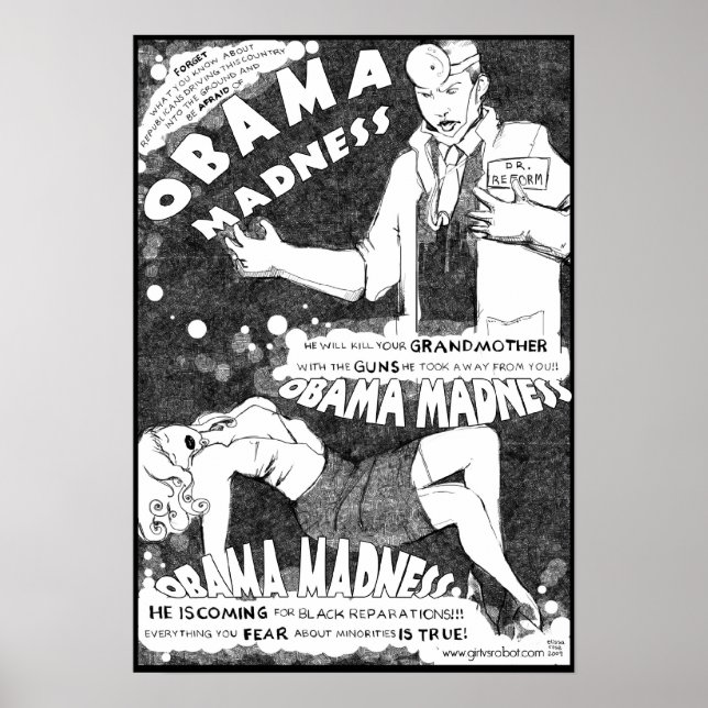 Obama Madness Poster (Vorne)