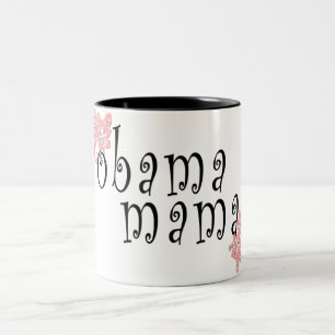 Obama Mama Zweifarbige Tasse