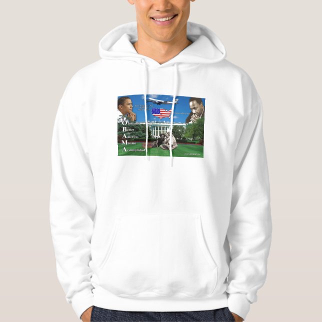 Obama/MartinHoodie Hoodie (Vorderseite)