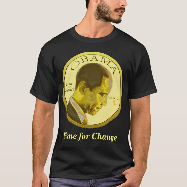 Obama-Münzen-Dunkelheits-T - Shirt (Vorderseite)