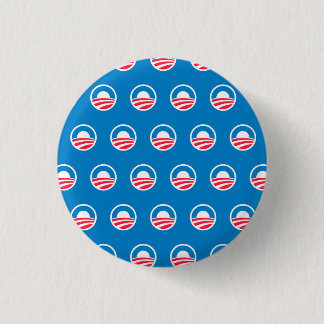 Obama-Muster-Knopf Button