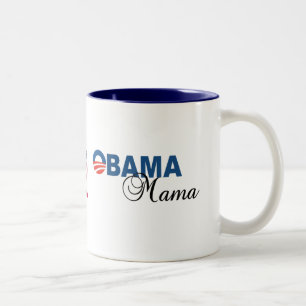 Obama-Mutter Logo Coffee Mug Zweifarbige Tasse