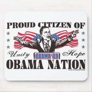 Obama-Nations-Cartoon Mousepad