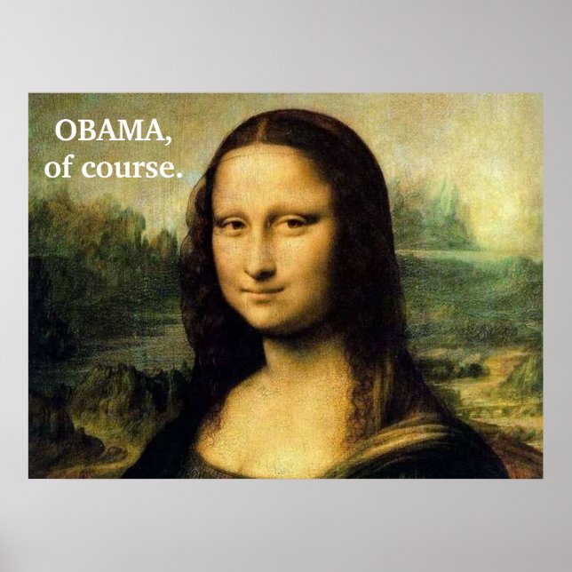 OBAMA, natürlich. Poster (Vorne)