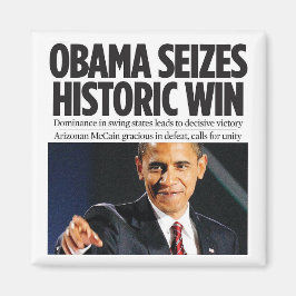 Obama nutzt historische Win Magnet