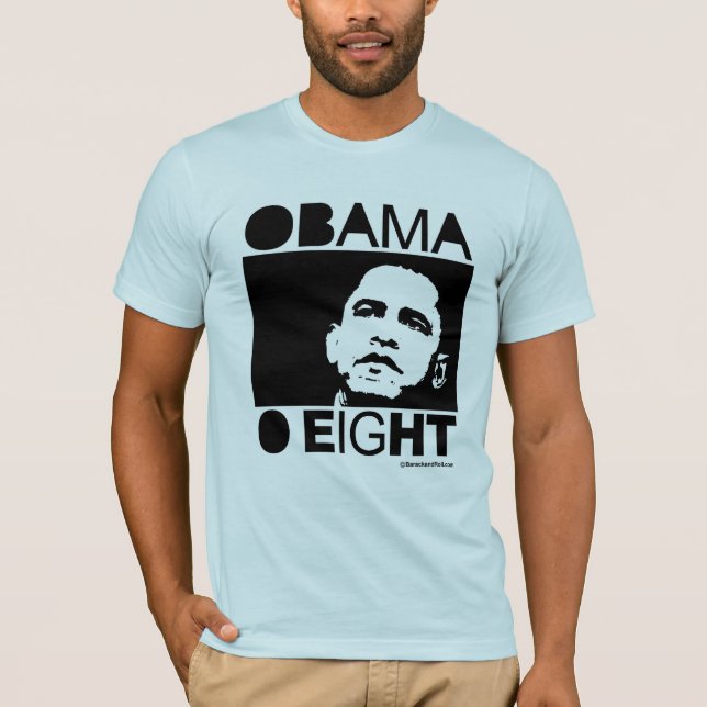 Obama O acht T-Shirt (Vorderseite)